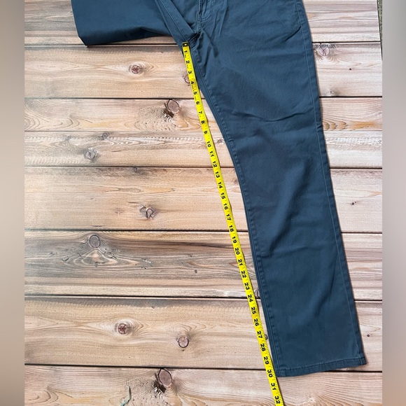 NWT Lucky Brand Men's Dark Blue Slim Straight Jeans. 410 Athletic Straight - Picture 9 of 9